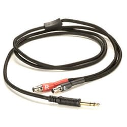 Signature Gold 6.3mm Cable 1.8m GRADO Signature シリーズ用 6.3mm アンバランスケーブル1.8m GRA214