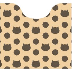 使い捨て トイレマット 幅60×奥行55cm すべり止め加工 自由な形にカットできる 15枚入 キャットベージュ 使い捨てﾄｲﾚﾏｯﾄ 15枚入 ｷｬｯﾄﾍﾞｰｼﾞｭ