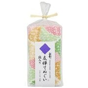 友禅てぬぐい 松竹梅 ピンク