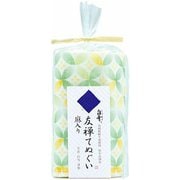 友禅てぬぐい 七宝柄 グリーン