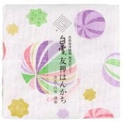 友禅はんかち キャンディプラネット ピンク