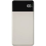 モバイルバッテリー リン酸鉄リチウムイオン電池 PD20W対応 20000mAh ベージュ GH-LFMBPA200-BE