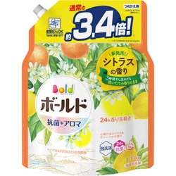 限定 ボールド 洗濯洗剤 液体 シトラス＆ヴァーベナの香り 詰め替え 超ジャンボ 1,330g [洗濯洗剤]