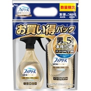 限定 ファブリーズ MEN PREMIUM クールアクアの香り ペアパック 本体 370ml+詰め替え 320ml [消臭スプレー 布用 消臭+除菌成分最高レベル配合]