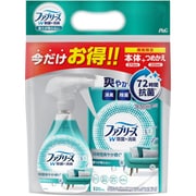 限定 ファブリーズ W除菌+消臭 香りが残らない 本体 370ml+詰め替え 320ml [消臭スプレー 衣類・布製品用]