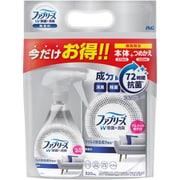 限定 ファブリーズ W除菌+消臭 アルコール成分+ 無香料 本体 370ml+詰め替え 320ml [消臭スプレー 衣類・布製品用]