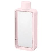 フレームスクエアボトル 380ml ライトピンク TS-1370-030