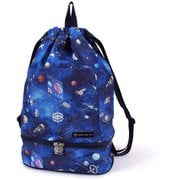 NR501000 [プールバッグ（ナップサックタイプ） 撥水・軽量タイプ 未来の惑星探査と宇宙船]