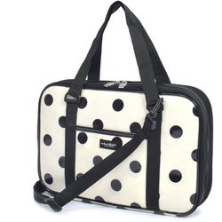 decor PolkaDot 書道・習字バッグ polka dot large（twill・white） N2222600