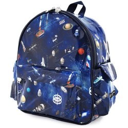 N0639800 [通園リュック（チェストベルト付き） 未来の惑星探査と宇宙船]