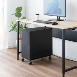 SANWA SUPPLY スチール製デスクスタンド SANWA SUPPLY スタンディングデスク 昇降デスク ガス圧 幅62