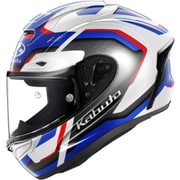 フルフェイスヘルメット F-17 ゼスタル ホワイトブルーレッド Lサイズ(59-60cm) F-17 ZESTAL