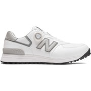 25F V4 SL ボア スパイクレスシューズ WHITE/GREY 25.0cm UG574BC4
