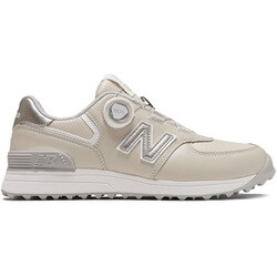 25F V4 SL ボア レディース スパイクレスシューズ BEIGE 25.0cm WG574BB4