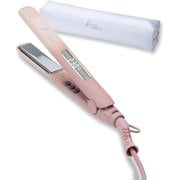 ミラーダブルイオン ミニストレートヘアアイロン モーヴピンク SLM110-MP