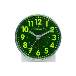 連続秒針 目覚まし時計 HT-A044W-WH パールホワイト