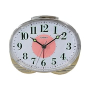 連続秒針 メロディ目覚まし HT-A045W-PK ピンク