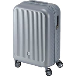 スーツケース FREQUENTER AURA（フリクエンター アウラ） 4輪キャリー S 33L 旅行日数：1～3泊 TSAロック 機内持ち込み可 シルバー FQ1-510SV