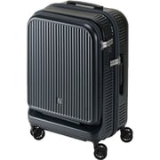 スーツケース FREQUENTER AURA(フリクエンター アウラ) 4輪キャリー S 33L 旅行日数:1~3泊 TSAロック 機内持ち込み可 フロントオープン ダークグレー FQ1-511DGR