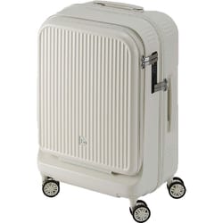 スーツケース FREQUENTER AURA（フリクエンター アウラ） 4輪キャリー S 33L 旅行日数：1～3泊 TSAロック 機内持ち込み可 フロントオープン クリーム FQ1-511CR