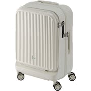 スーツケース FREQUENTER AURA（フリクエンター アウラ） 4輪キャリー S 33L 旅行日数：1～3泊 TSAロック 機内持ち込み可 フロントオープン クリーム FQ1-511CR