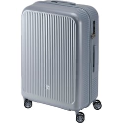 スーツケース FREQUENTER AURA（フリクエンター アウラ） 4輪キャリー M 58L 旅行日数：4～5泊 TSAロック シルバー FQ1-512SV
