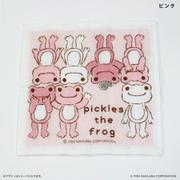 かえるのピクルス 蚊帳生地ふきん ピンク PB-2312250038 cefukin03