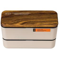 G.D.S 長角ネストランチ 木蓋 ランチボックス 730ml アイボリー 52-79831-0