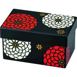 はこべん お弁当箱 680ml 黒/百華 30437-4