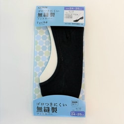 TQD70FY [Tuche ゴロつきにくい 無縫製フットカバー 24-25cm レディース]