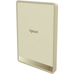 AS724 ポータブルSSD 1TB USB3.2（Gen2） 最大500MB/s 軽量・コンパクトデザイン 耐衝撃 クリーム AP1TBAS724C-1