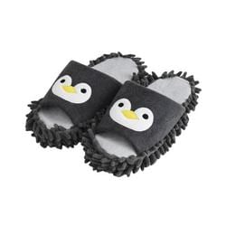 アニマル お掃除 モップスリッパ 夏用 約23～24cm前後 ペンギン 52307-4
