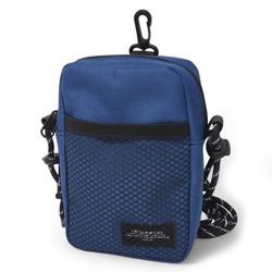 TMSD-012E [ナイロンメッシュ ミニショルダーポーチ フック付 NAVY]