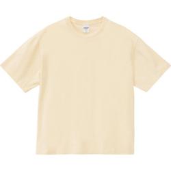 ua1108-01 [6.5オンス ボックスシルエットTシャツ XLサイズ 016.アイボリー]