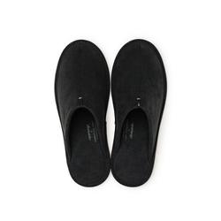 FR0501 Charcoal [スリッパ rooms easyWASH×Ultrasuede（R）M 22.5-24.5cm Charcoal]