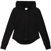 ウィメンズサマーリブフルジップフーディ レディース フィットネス ヨガ パーカー PUMA Black(01) Lサイズ 686931