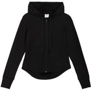 ウィメンズサマーリブフルジップフーディ レディース フィットネス ヨガ パーカー PUMA Black(01) Mサイズ 686931