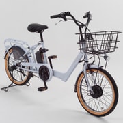 電動アシスト自転車 20インチ 5.8Ah 内装3段変速 ブルーグレー BM-DFR203 BG