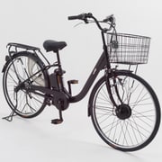 電動アシスト自転車 26インチ 5.8Ah 内装3段変速 マットブラック BM-AGR263 MBK