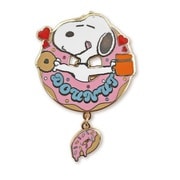 SPER-060 PEANUTS コレクションピンバッジ スヌーピー/ドーナツ