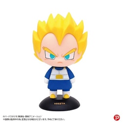 YR-54S ドラゴンボールZ ゆらゆらヘッド ベジータ（スーパーサイヤ人） [塗装済可動フィギュア 全長約130mm]