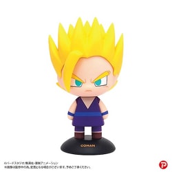 YR-55S ドラゴンボールZ ゆらゆらヘッド 孫悟飯（スーパーサイヤ人2） [塗装済可動フィギュア 全長約130mm]