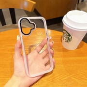 iPhone 16用 ところどころメタルケース クリア 1836-16-CLEAR