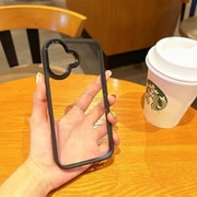 iPhone 16 Plus用 ところどころメタルケース ブラック 1836-16PL-BLACK