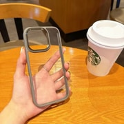 iPhone 16 Pro Max用 ところどころメタルケース グレー 1836-16PM-GRAY