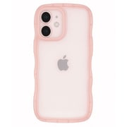 iPhone 16用 クリアなくねくねケース ピンク 1818-16-PINK