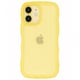 iPhone 16用 クリアなくねくねケース イエロー 1818-16-YELLOW