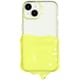 iPhone 15/14/13用 溶けたクリームケース イエロー 1843-151413-YELLOW