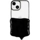 iPhone 15/14/13用 溶けたクリームケース ブラック 1843-151413-BLACK