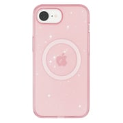 iPhone 16e用 スパンコールクリアケース ピンク 1846-16E-PINK